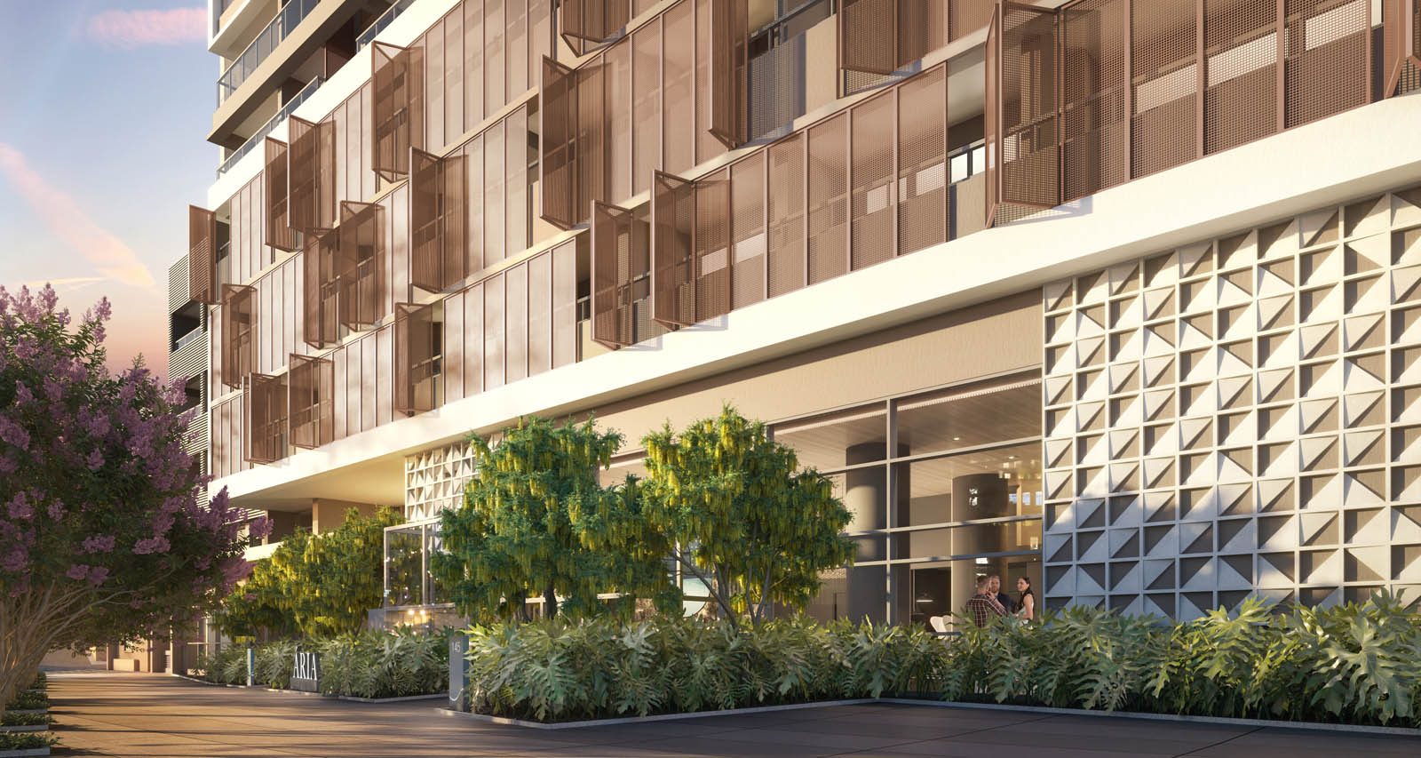 Tegra-Incorporadora-Perspectiva-Ilustrada-Area-de-Lazer-Externa-Apartamentos-Studios-Salas-Comerciais-Empreendimento-Aria-Higienopolis-Sao-Paulo-SP 024-1714952197188