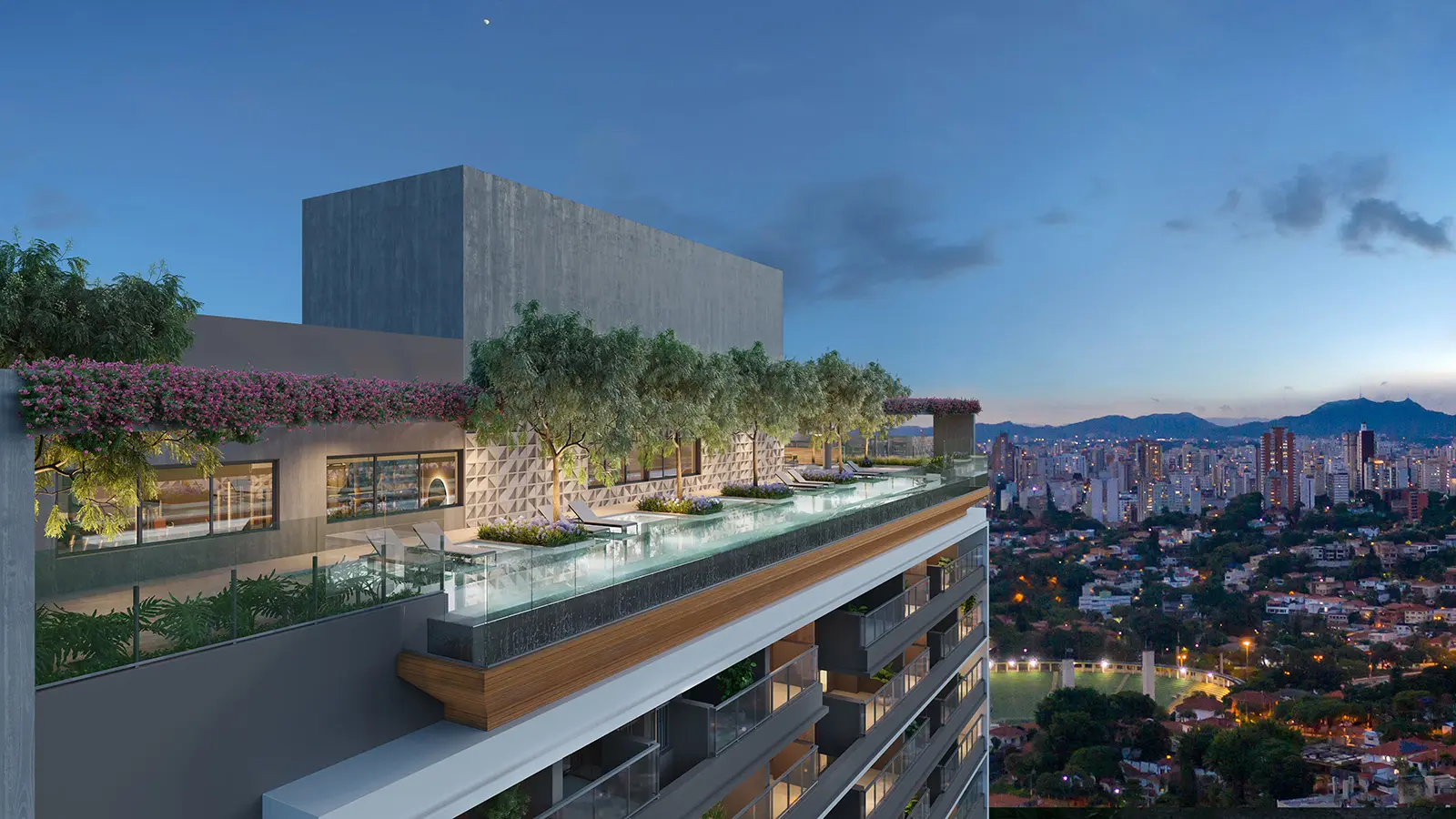 Tegra-Incorporadora-Perspectiva-Ilustrada-Area-de-Lazer-Externa-Apartamentos-Studios-Salas-Comerciais-Empreendimento-Aria-Higienopolis-Sao-Paulo-SP005-1714952112915